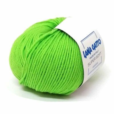 Lana Gatto Super Soft  ( 14631 ) 100% меринос экстрафайн 50 г/125 м
